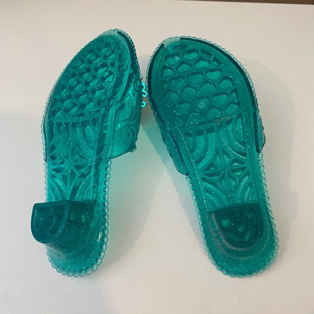 Disney Little Mermaid Ariel‎ Girls Dress-Up Play Shoes 7